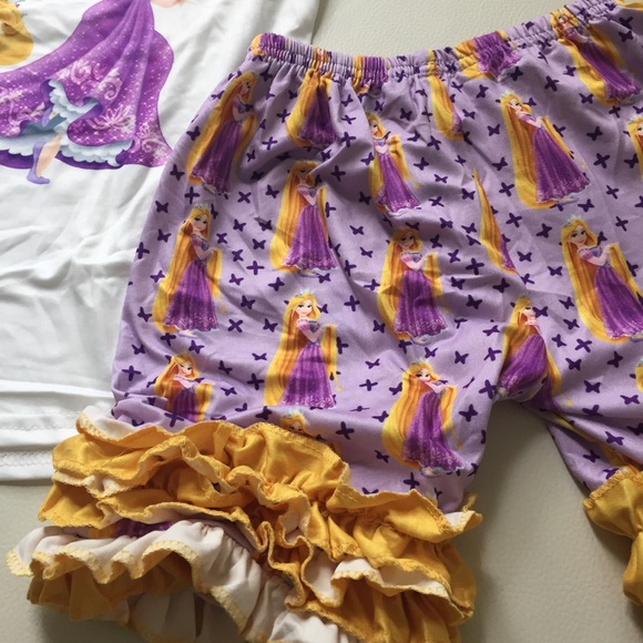 Rapunzel Cute short top Set - Picture 4 of 6